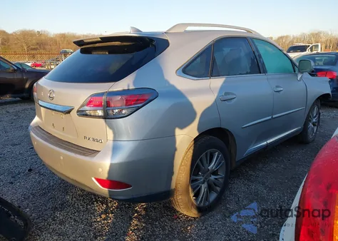 2014 Lexus Rx 350 from USA, damaged, VIN 2T2BK1BA4EC231846